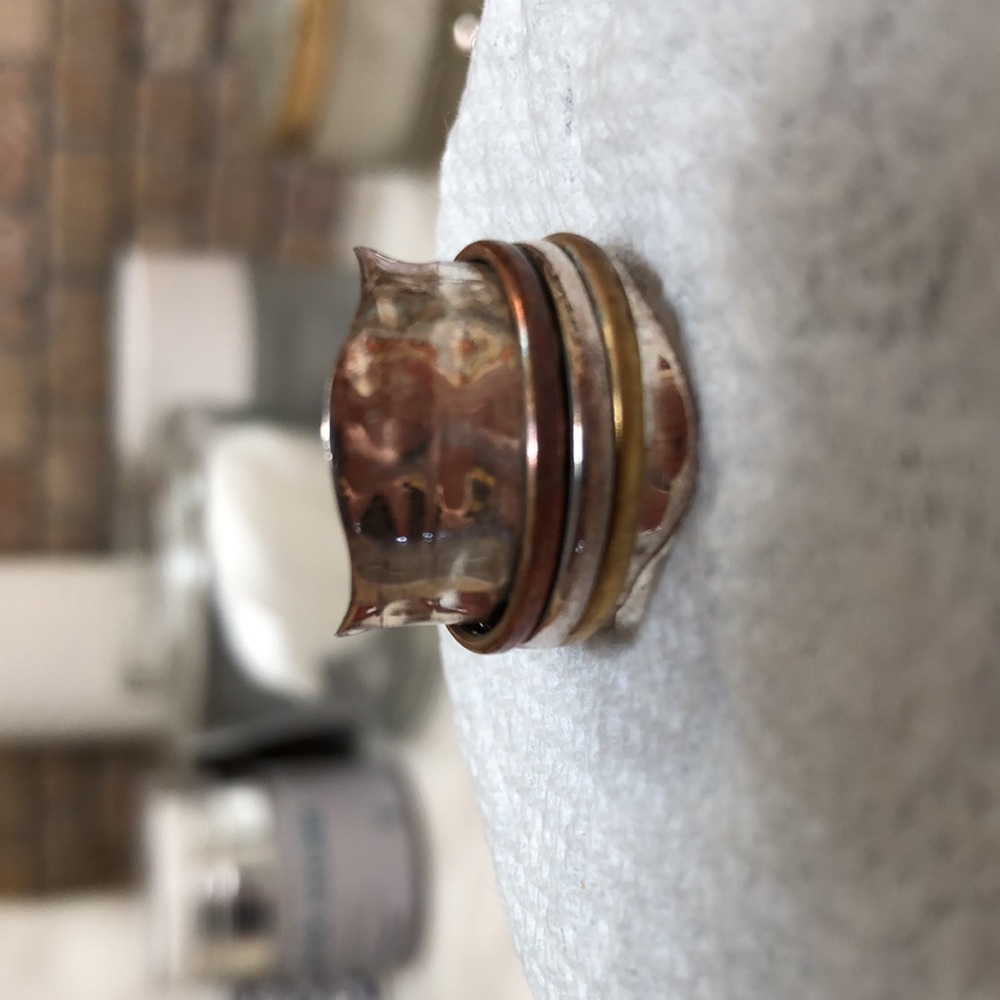 Silver Spinner Ring - image 2